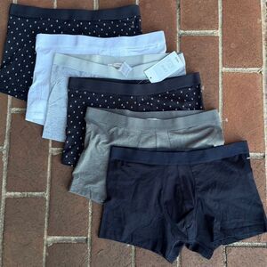 MNG Mango $240 lot of 6 Boxer Briefs Multicolor size mens Small NEW